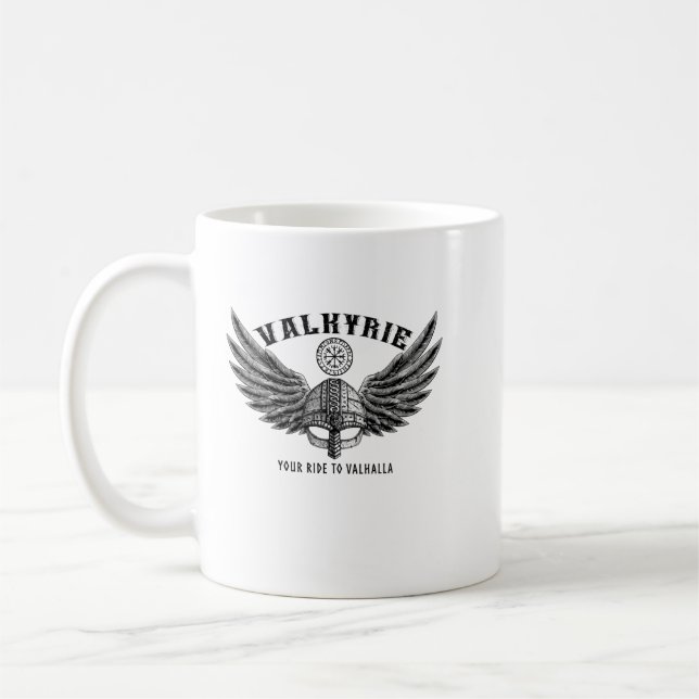 Caneca De Café Viking Swings Valkyrie (Esquerda)