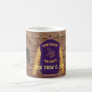 Caneca De Café Vikings Report Mug