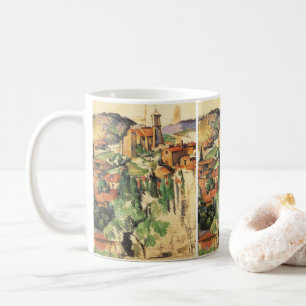 Caneca De Café Vila de Gardanne por Paul Cezanne, Arte Antiga