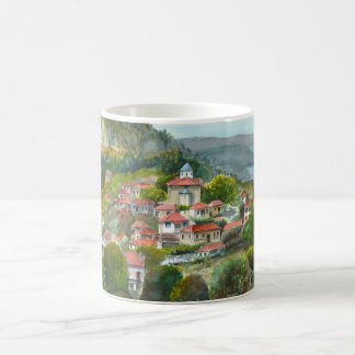 Caneca De Café Vila grega em Evrytania