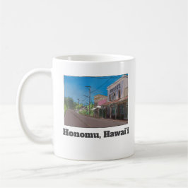 Caneca De Café Vila Histórica de Plantação Havaiana Honomu Nostál