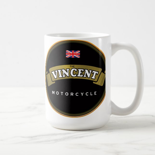 Caneca De Café Vincent Motorcicletas (Direita)