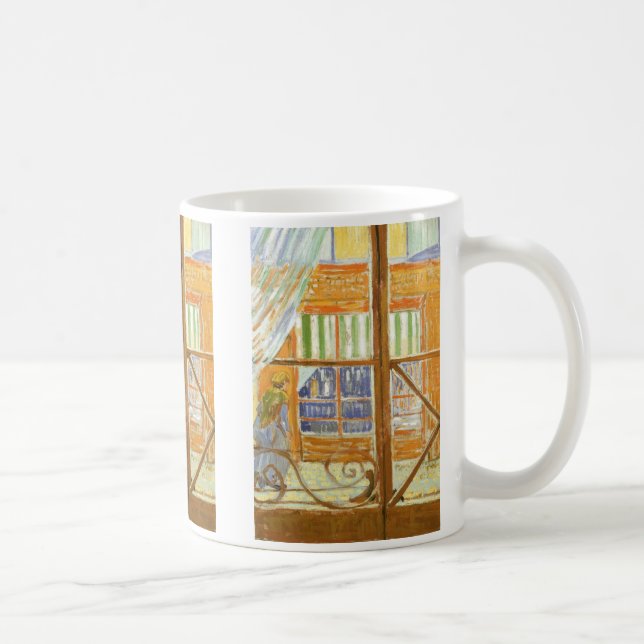 Caneca De Café Vincent van Gogh - A Vitrina de uma Açougue (Direita)