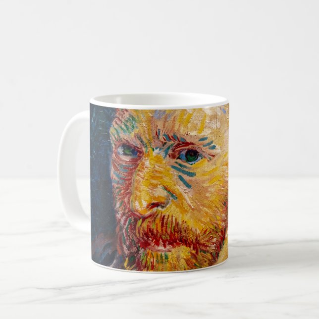 Caneca De Café Vincent Van Gogh - Autorretrato (Frente Esquerda)