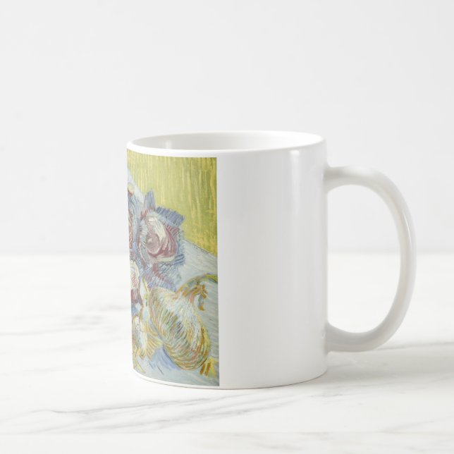 Caneca De Café Vincent van Gogh - Cabinas Vermelhas e Cebolas (Direita)