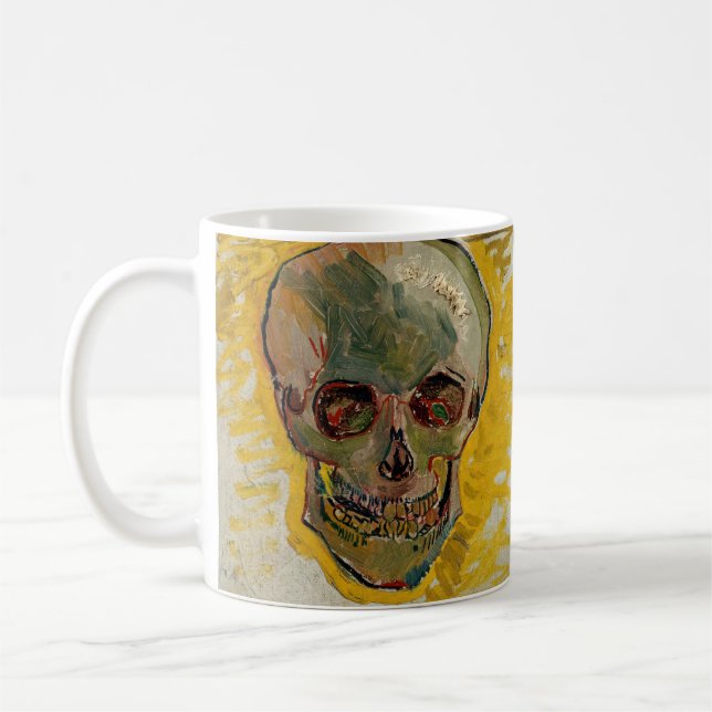 Caneca De Café Vincent van Gogh - Caveira 1887 #2 (Esquerda)
