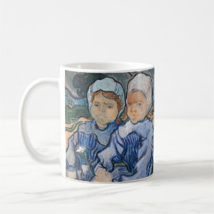 Caneca De Café Vincent van Gogh - Duas Meninas Pequenas