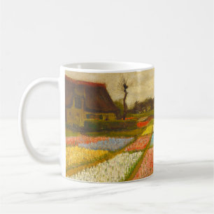 Caneca De Café Vincent van Gogh Flower Beds na Holanda