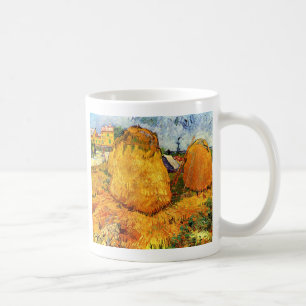 Caneca De Café Vincent Van Gogh - Haystacks no Provence Belas Art