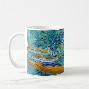 Caneca De Café Vincent van Gogh - Margem do Oise em Auvers