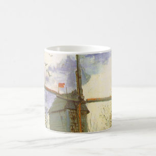 Caneca De Café Vincent van Gogh - Moulin de la Galette, Moinho de