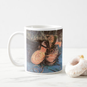 Caneca De Café Vincent van Gogh - Natureza Morta com um Par de Sa