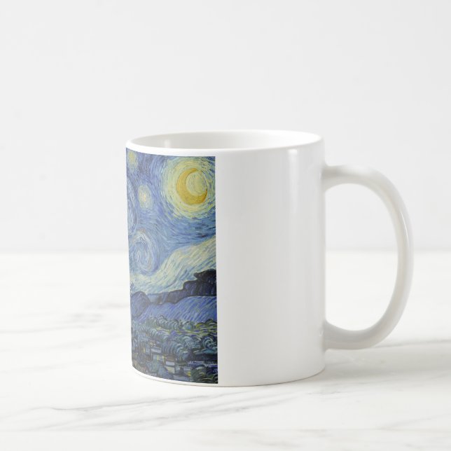 Caneca De Café Vincent van Gogh - Noite Estrelada (Direita)