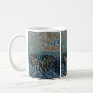 Caneca De Café Vincent van Gogh - O Pátio da Prisão