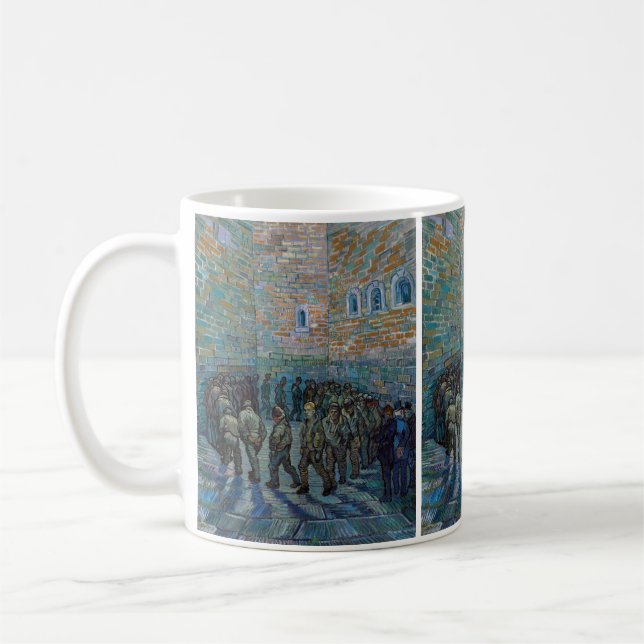 Caneca De Café Vincent van Gogh - O Tribunal prisional (Esquerda)