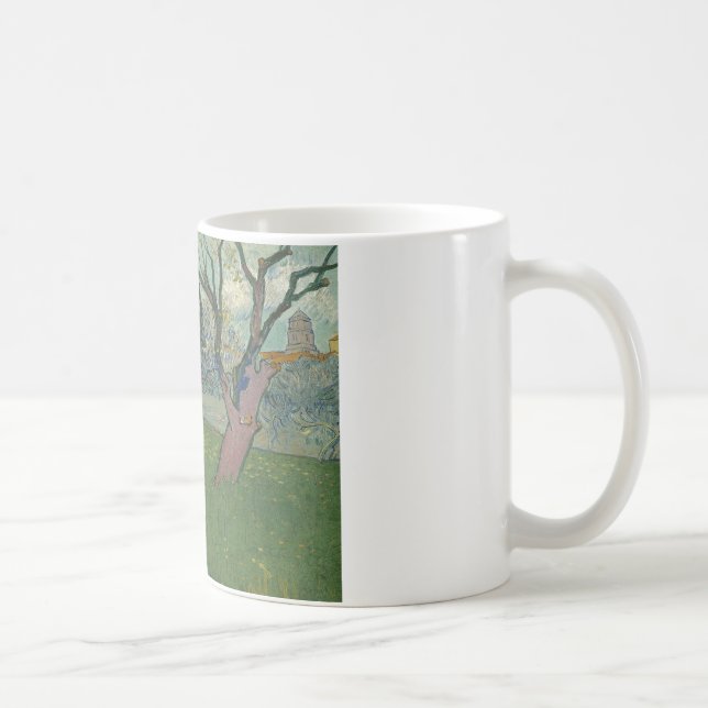 Caneca De Café Vincent van Gogh - Pomares em Blossom (Direita)