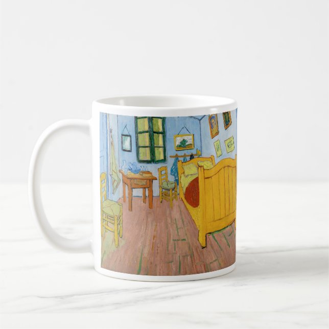 Caneca De Café Vincent Van Gogh - Quarto de Vincent em Arles (Esquerda)