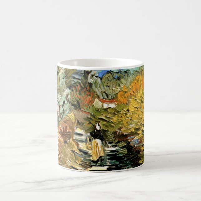 Caneca De Café Vincent van Gogh Road em Santo-Remy, figura femini (Centro)