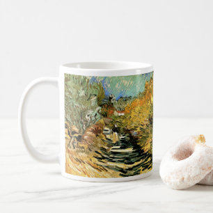 Caneca De Café Vincent van Gogh Road em Santo-Remy, figura femini