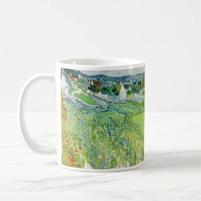 Caneca De Café Vincent van Gogh - Vineyards em Auvers (Esquerda)
