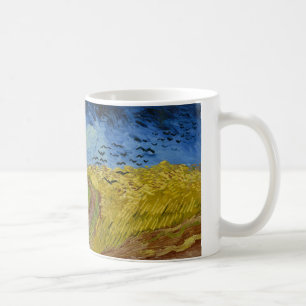 Caneca De Café Vincent van Gogh - Wheatfield com Crows