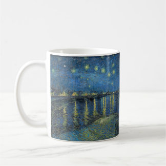Caneca De Café Vincent Willem van Gogh　ローヌ川の星月夜