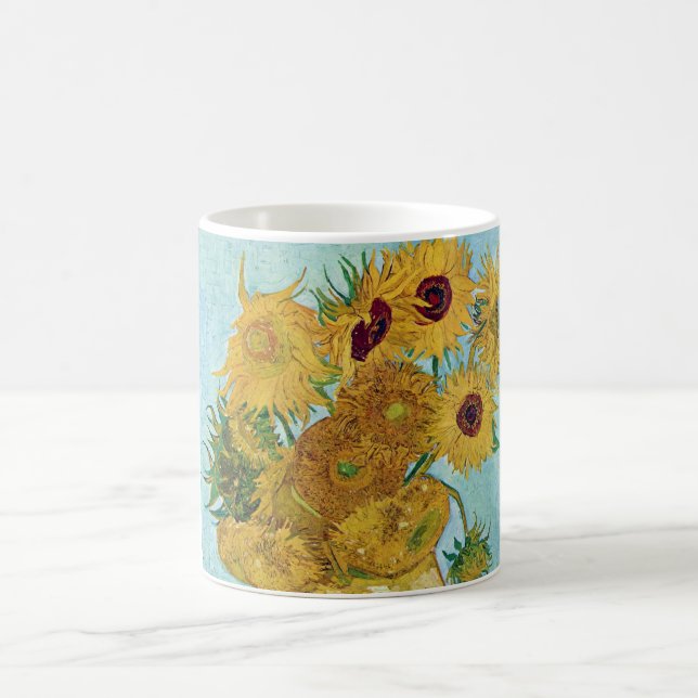 Caneca De Café Vincent Willem van Gogh , “ Sunflowers ” (Centro)