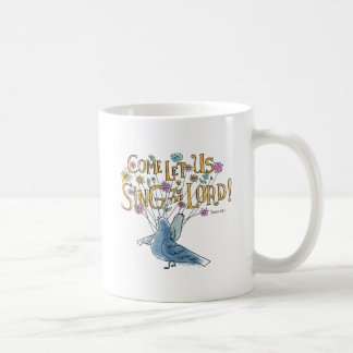Caneca De Café Vindo deixe-nos cantam ao senhor