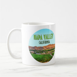 Caneca De Café Vineyard Vintage do Vale do Napa Califórnia