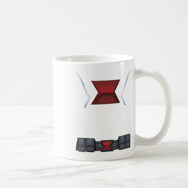 Caneca De Café Vingadores da Marvel Clicam Figurino da Viúva Negr (Direita)