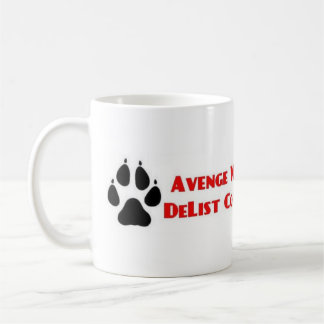 Caneca De Café Vingem Lobos Retiram do Catálogo Congresso Vota pa