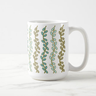 Caneca De Café Vinha e Folha