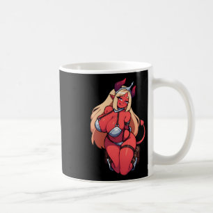 Caneca De Café Vinheta de Arte de Fantasia de Demônio Sedutor de