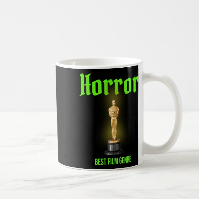 Caneca De Café Vinheta de "Melhor Gênero de Filme" (Direita)