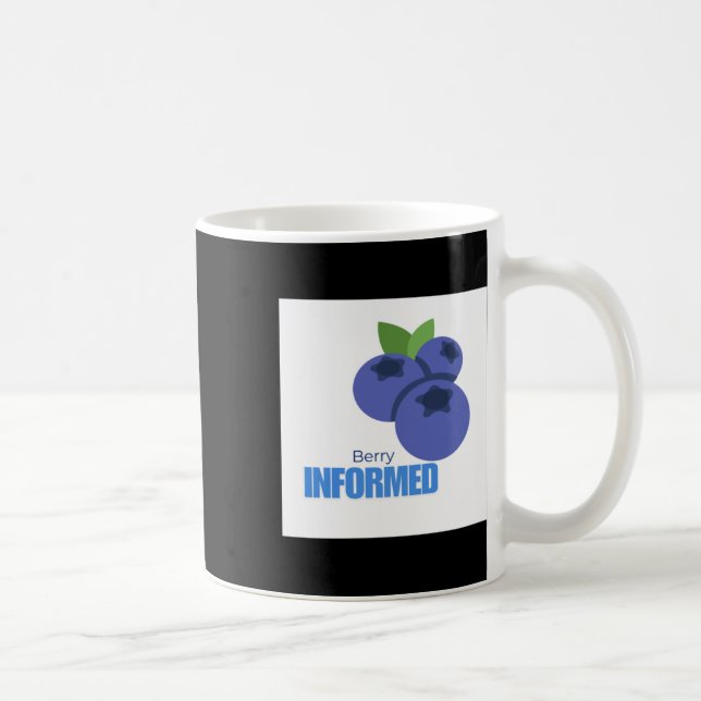 Caneca De Café Vinheta Informada Berry (Direita)