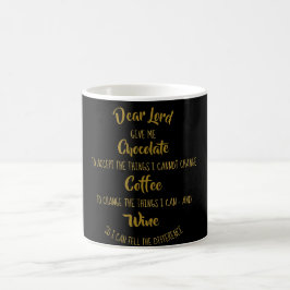 Caneca De Café Vinho Engraçado Chocolate Café Lover Fúria Natal