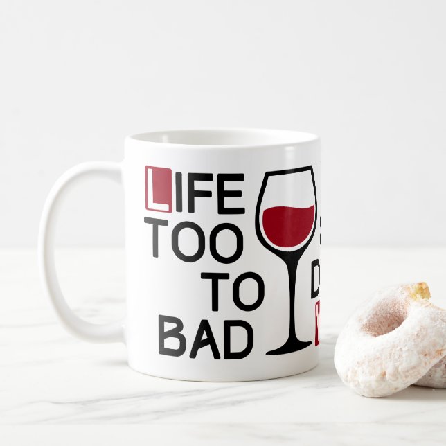 Caneca De Café Vinho ruim (Com Donut)