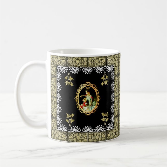 Caneca De Café Vintage 115 (Esquerda)