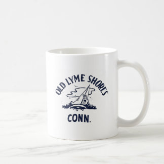 Caneca De Café Vintage 1950 Old Lyme Shores Mug