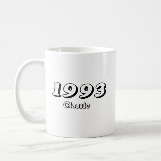 Caneca De Café Vintage 1993 Classic Retro Design
