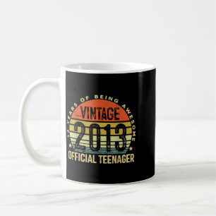 Caneca De Café Vintage 2013 13 Anos De Idade 13 Anos De Ser