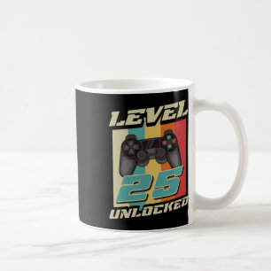 Caneca De Café Vintage 25 Birthday Gift 25 Year Old Boy Ga