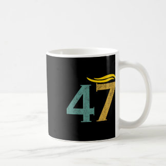 Caneca De Café Vintage 47 Trump Hair 1