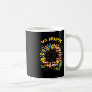 Caneca De Café Vintage 4 De Julho Va Enfermeira Patriótica Real A