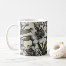 Vintage African Lily Flowers