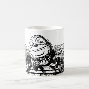Caneca De Café Vintage Alice no País das Maravilhas, Humpty Dump