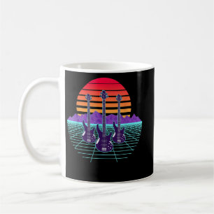 Caneca De Café Vintage Bassistor, Guitarista Bass Musi