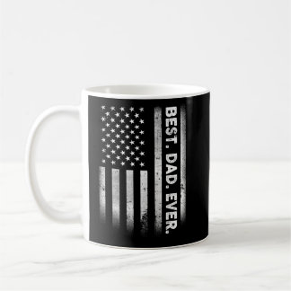 Caneca De Café Vintage Best Pai Alguma Vez Americana Bandeira Afa