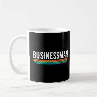 Caneca De Café Vintage Businessman Cargo Profissão Profissional