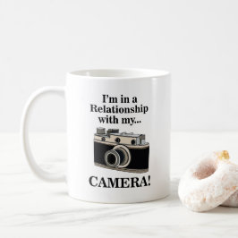 Caneca De Café Vintage Camera Funny Photographer